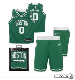 Conjunto NBA Kids Jayson Tatum Boston Celtics