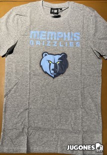 Camiseta New Era Memphis Grizzlies NBA Team Logo Gris