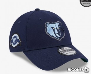 Gorra New Era Memphis Grizzlies Team Side Patch 9FORTY