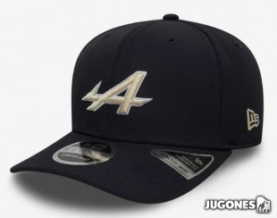 Gorra Alpine Racing Recycled 9SEVENTY Stretch Snap Navy