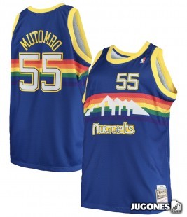 Camiseta Dikembe Mutumbo Denver Nuggets 1991-1992