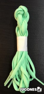 Aqua green laces