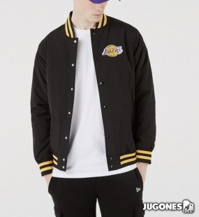 LA Lakers Patch Logo Chaqueta Bomber