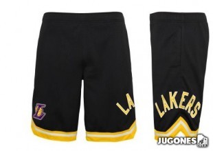 Angeles Lakers Box Out Boller Mesh Short