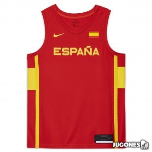 Camiseta Espaa Nike Basket Jr