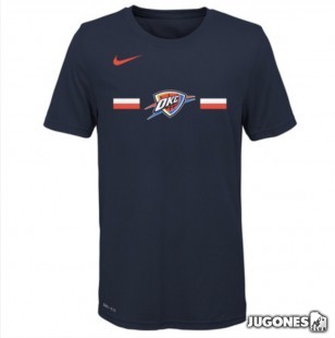 Camiseta Oklahoma City Thunder Jr