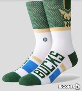 Stance Milwaukke Bucks Shortcuts 2 Socks