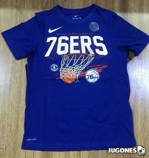 Camiseta Dry Philadelphia 76ers