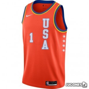 Camiseta All Star USA Rising Stars Zion Williamson