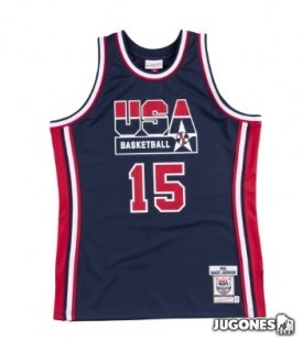 Camiseta NBA Autentica 1992 Usa Basketball Magic Johnson