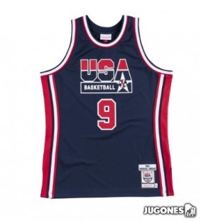 Camiseta NBA Autentica 1992 Usa Basketball Michael Jordan