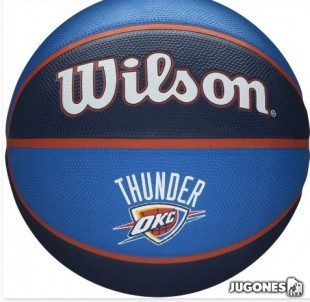 Wilson NBA Team Tribute Oklahoma City Thunder