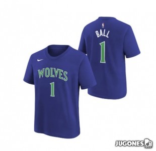 Camiseta Minnesota Timberwolves Lamelo Ball