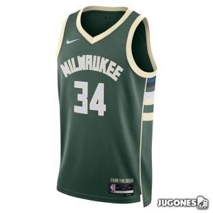 Milwaukee Bucks Giannis Antetokounmpo Icon Edition 2022/23