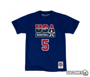 Camiseta Nombre y Numero David Robinson Usa Basketball