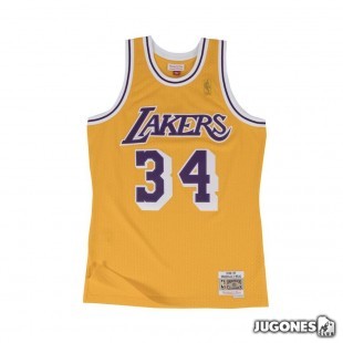 Camiseta Angeles Lakers Shaquille Oneal Jr 1996-1997