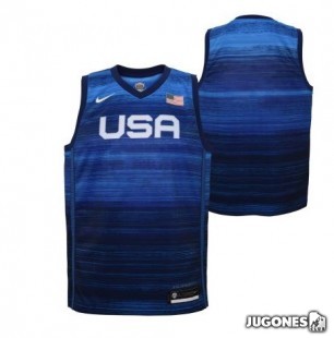 Camiseta USA Basketball Jr