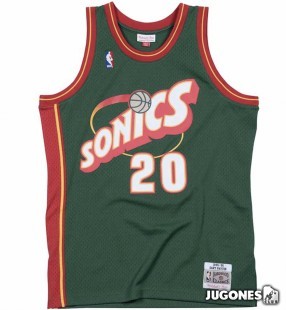 Camiseta Gary Payton Seattle SuperSonic 1995-1996