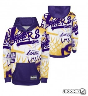 Spay Ball Angeles Lakers Hoodie