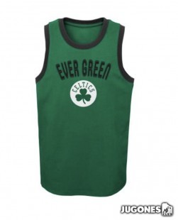 Boston Celtics Striker Logo Tank Top