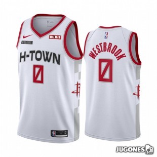 Camiseta City Edition Houston Rockets Russell Westbrook Jr