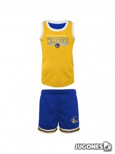 Equipacion entrenamiento Golden State Warriors Kids