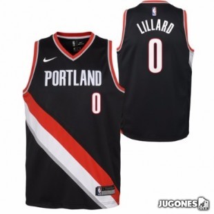 Camiseta Portland Trail blazers Damian Lillard Jr