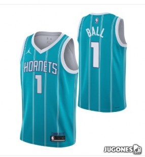 Camiseta Lamelo Ball Charlotte Hornets Jr