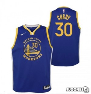 Camiseta Golden State Warriors Stephen  Curry Jr