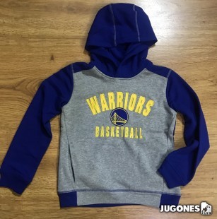 Sudadera Retro Block NBA Jr Golden State Warriors