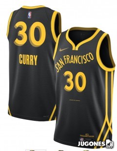 Camiseta Golden State Warriors Nike City Edition Swingman - Stephen Curr