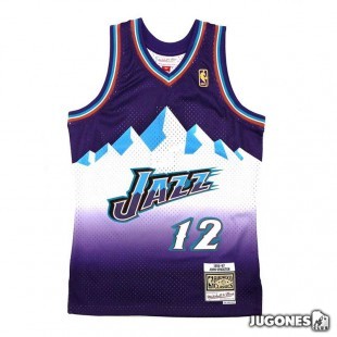 Camiseta Utah Jazz John Stockton Jr 1996-1997