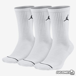 Pack 3 Pares Calcetines Jordan DriFit Crew