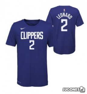 Big Kids NBA T shirt Kawhi Leonard Clippers