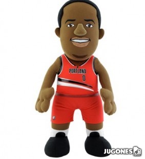 Damian Lillard 0 NBA Plush Puuupazzo Portland Trailblazers