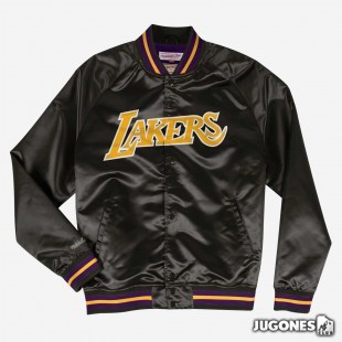 Mitchell & Ness Angeles Lakers Lightweight Satin Jacket