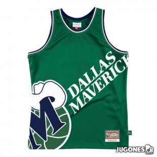 Camiseta Big Face 2.0 Dallas Mavericks