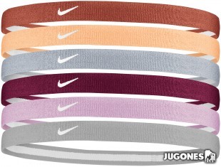 6pk 2.0 Nike Hairbands