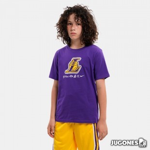 Angeles Lakers Crafted logo  tee