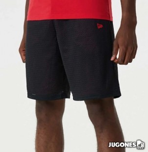 New Era Mesh Shorts Black