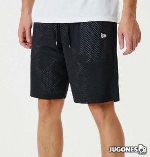 New Era Mesh Shorts Black