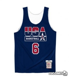 Camiseta Reversible Usa Basketball Patrick Ewing