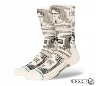 Stance Schrute Bucks Crew Sock