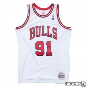 Swingman Jersey Chicago Bulls 1997-98 Dennis Rodman