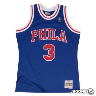 Swingman Jersey Philadelphia 76ers Alternate 1996-97 Allen Iverson