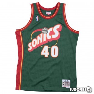 Swingman Jersey Seattle SuperSonics Road 1995-96 Shawn Kemp