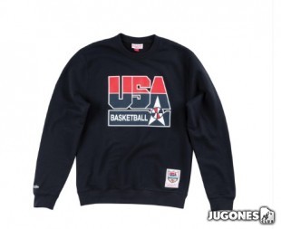 Sudadera Usa Basketball  Crew 1992