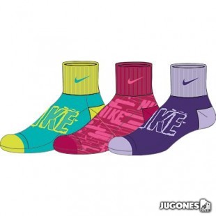 Pack 3 Calcetines Nike Performance Cotton