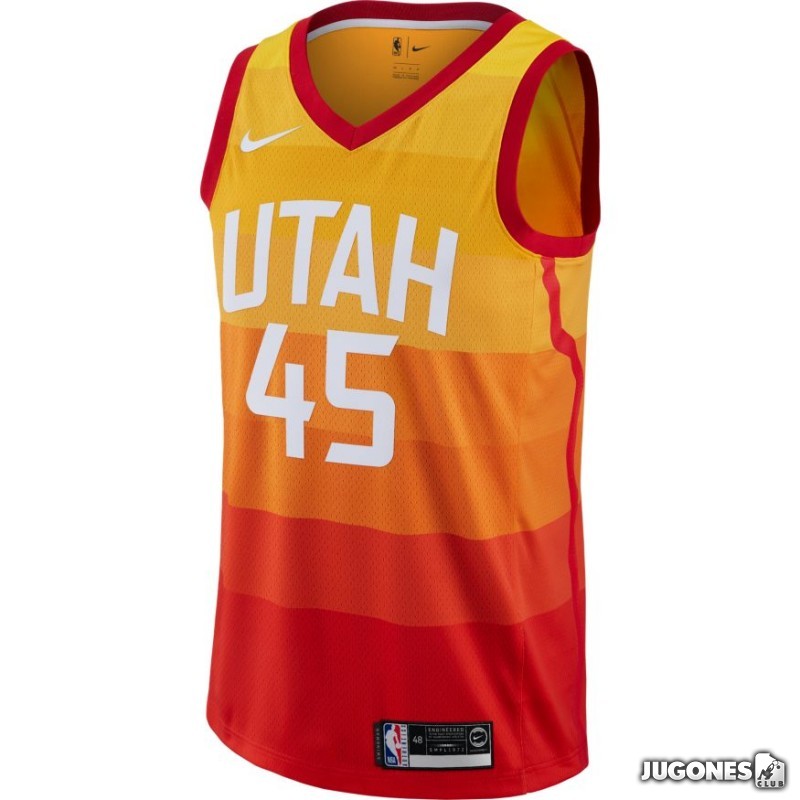 Camiseta NBA Utah Jazz Donovan Mitchell City Edition