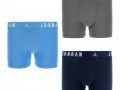 Jordan Men`s Flight Cotton Boxer Briefs (3-pack) In Blue